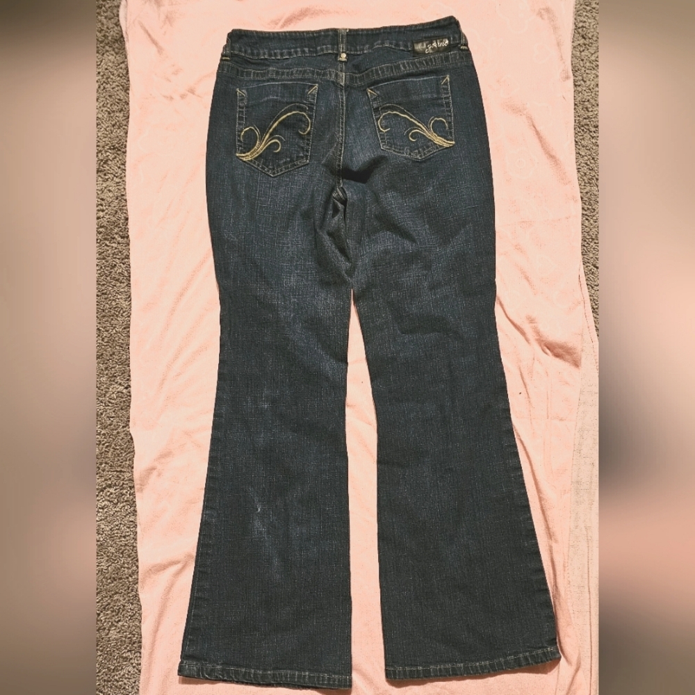 Boot flare jeans dark blue size 6